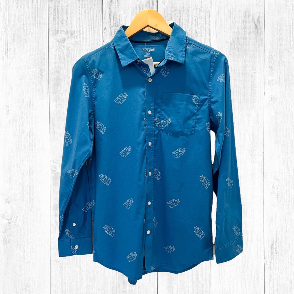 Boys XL Geo Bear shirt